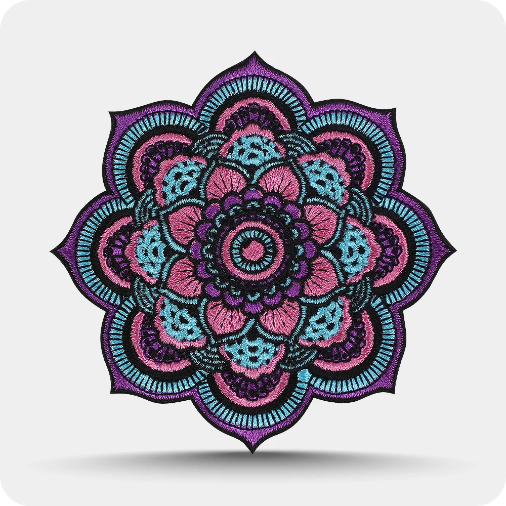 Classic embroidered patch